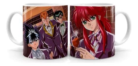 Caneca Yu Yu Hakusho Anime Yusuke Hiei Kurama Youko Kazuma