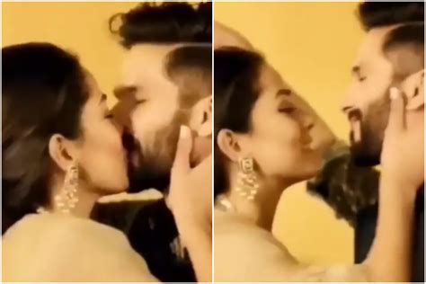 Shahid Kapoor Shares A Passionate Lip Lock With Wife Mira Rajput In