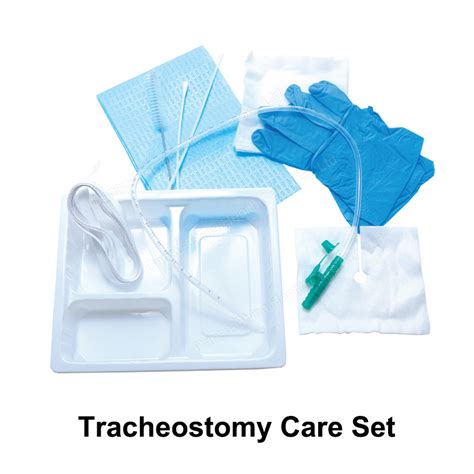 Oem Disposable Sterile Tracheostomy Medical Care Kit China Sterile