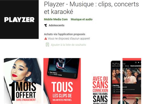 Playzer la plateforme de streaming musical débarque sur les freebox