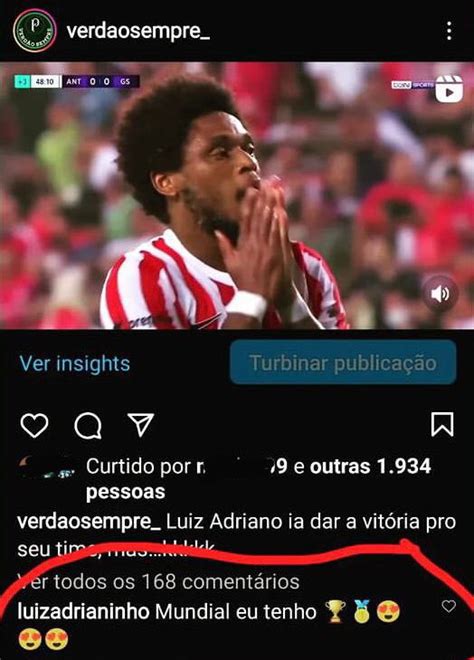 Planeta Do Futebol Deu Green On Twitter Luiz Adriano Ex