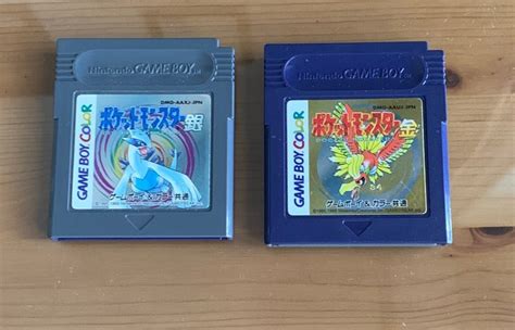 Nintendo Gameboy Color Pokémon Gold And Silver Japanese Version