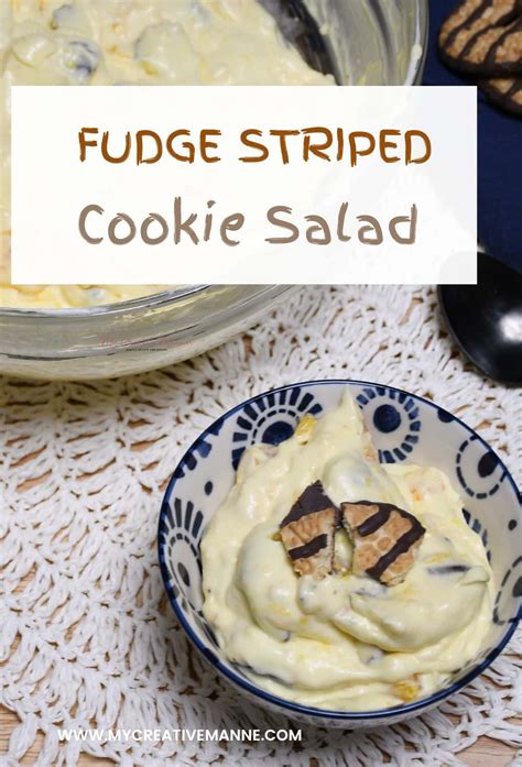 Fudge Stripe Cookie Salad My Creative Manner