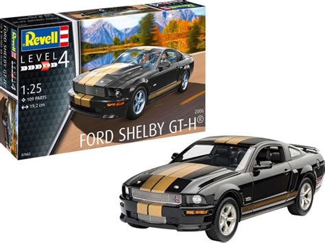 Revell Modelbouwset Ford Shelby Gt H Zwart Delig Bol