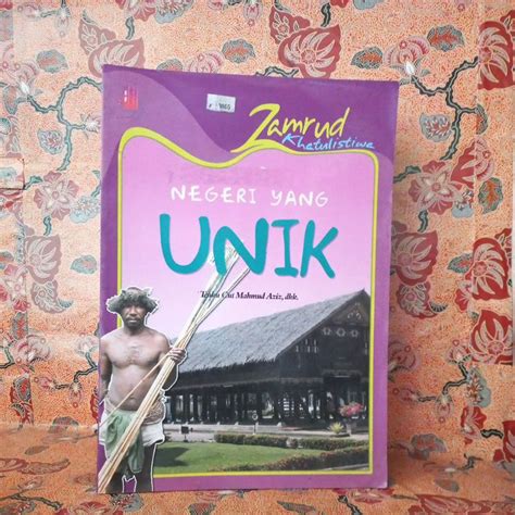 Jual Buku Kebudayaan Negeri Yang Unik Zambrud Khatulistiwa Shopee