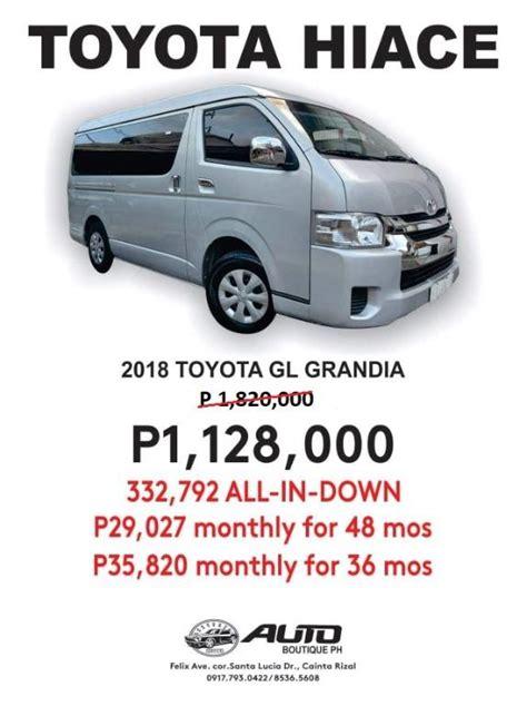 Toyota Hiace Gl Grandia Manual Cars For Sale Used Cars On Carousell