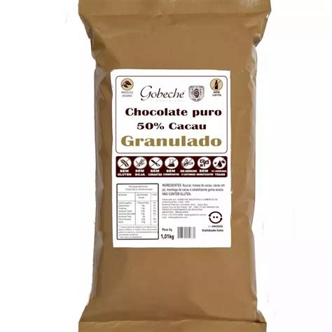 Chocolate Puro Cacau Granulado Ado Ado Portal