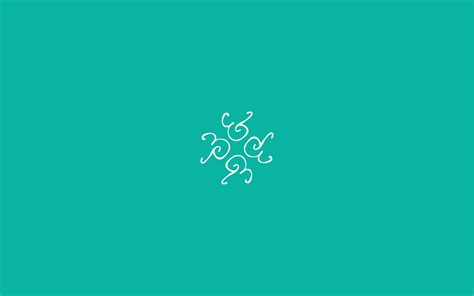 Wallpaper Illustration Digital Art Minimalism Text Logo Green Simple Pattern Circle