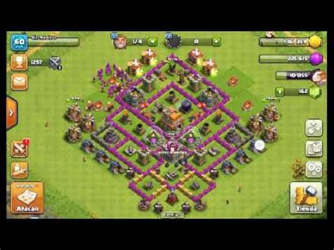 Farmeando Elixir Oscuro Con El Rey Barbaro En Clash Of Clans Clash Of