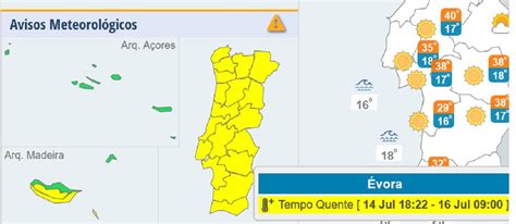 IPMA coloca todo o país em aviso amarelo devido ao calor Diário do