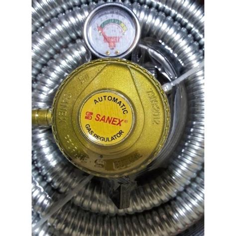 Jual Sanex Paket Selang Regulator Gas Meter Sn R Shopee Indonesia