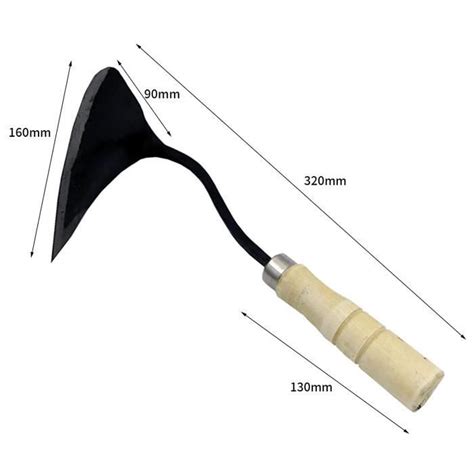 Houe Triangulaire Houe De Plantation De Jardin En Acier Inoxydable