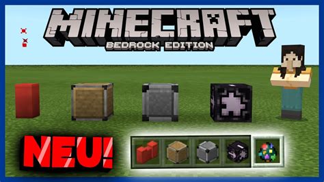 Alle Neuen Und Geheimen Bl Cke In Minecraft Minecraft Bedrock