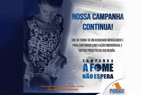 ONG Moradia e Cidadania faz campanha para arrecadar doações a quem está