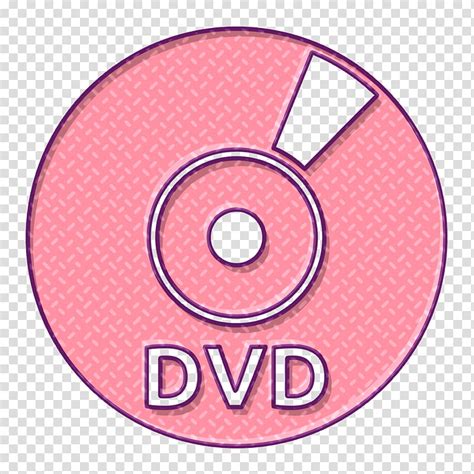 Disk Icon Dvd Icon Multimedia Icon Storage Icon Pink Circle