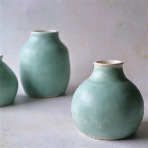 Green Ceramic Vase - Etsy