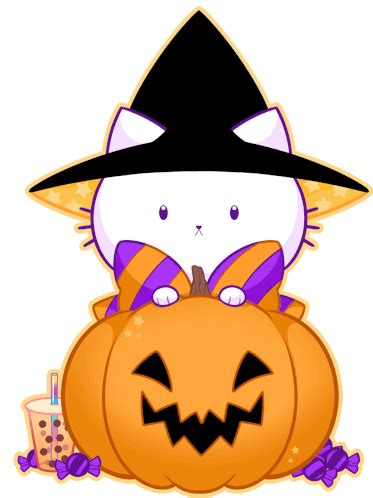 Halloween Kawaii Sticker Halloween Kawaii Spooky Discover Share