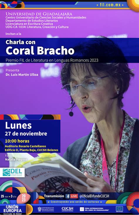 Charla Con Coral Bracho Premio FIL De Literatura En Lenguas Romances