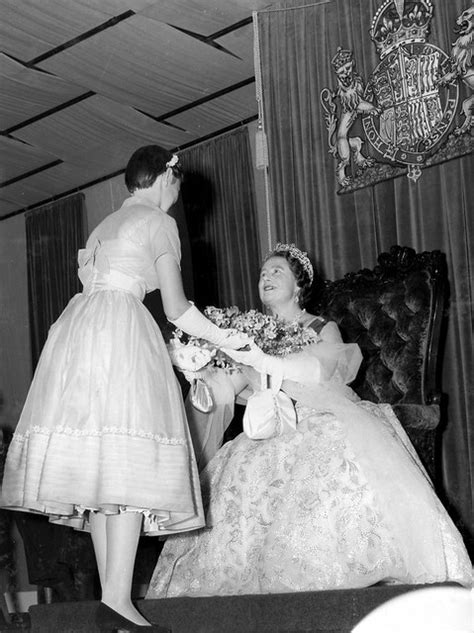 Her Majesty Queen Elizabeth The Queen Mother At State Reception