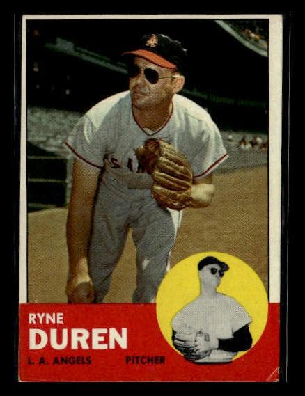 1963 Topps 17 Ryne Duren Ebay