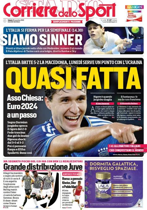 Buongiorno Ecco A Voi Le Prime Pagine Sportive In Edicola