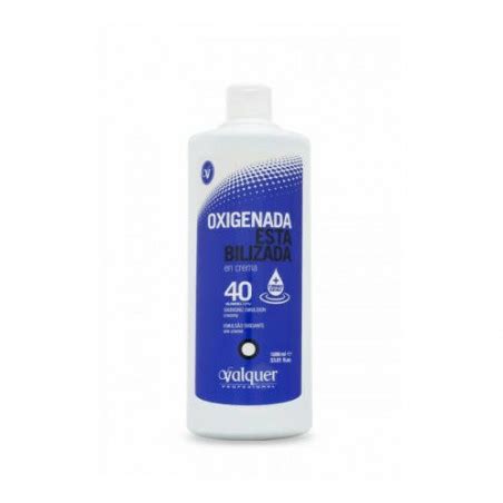 Oxigenada en crema 40 volúmenes 12 Valquer 1000 ml