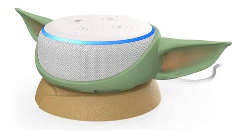 You Can Get a Baby Yoda Stand for The Amazon Echo Dot and Have It I ...