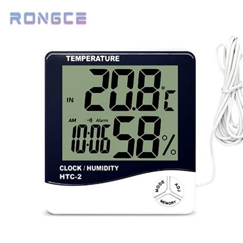 Htc Digital Thermo Hygrometer Weather Station Indoor Outdoor