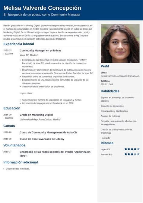 Renueva Tu Cv En Minutos Plantillas Gratis Para Tu Cv I Como