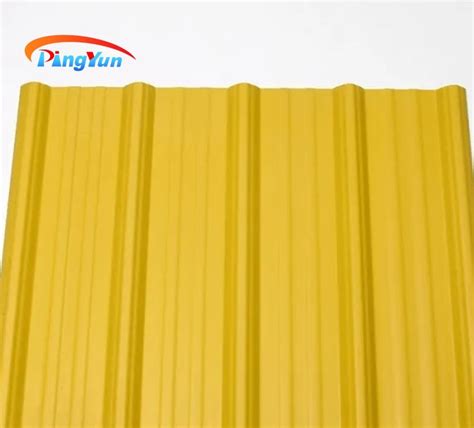 UV Resistant UPVC Plastic Corrugated Roofing Sheet Anti Corrosion