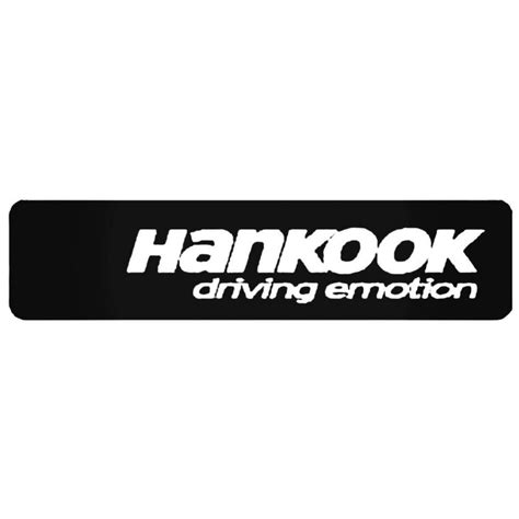 Buy Hankook Driving Emotion Decal Sticker Online