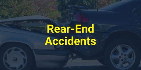 Rear End Accidents In Phoenix