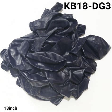 Jual Kb Dg Balon Latex Inch Cm Doff Tebal Biru Dongker Satuan