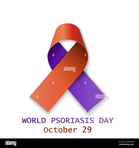 Ilustraci N Vectorial Sobre El Tema Del D A Mundial De La Psoriasis El