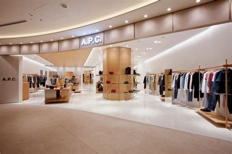 Tokyo A P C Store Opening Superfuture Shop Interiors Retail