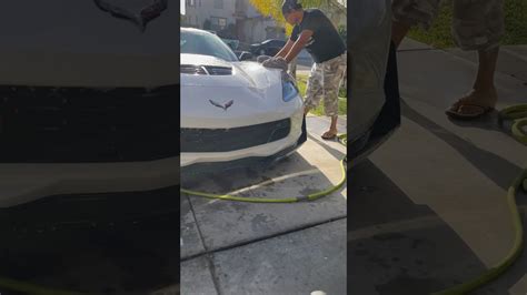 Cleaning My Z06 After A Few Months Thanks To My Lord Jesus Christ For