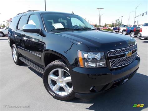 Black 2014 Chevrolet Tahoe LTZ 4x4 Exterior Photo #86658571 | GTCarLot.com