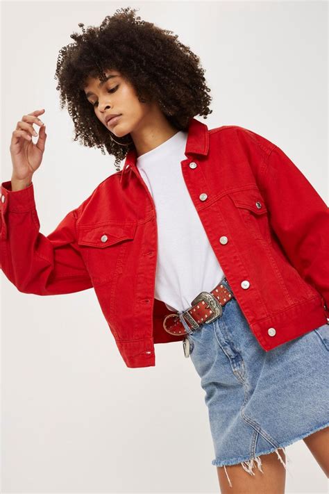 Oversized Denim Jacket Topshop Elbise Elbise Modelleri Kot Ceket