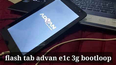 Flash Tab Advan E1c 3g Booloop YouTube