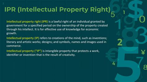 Types Of Intellectual Properties And Legislations Covering Ipr In India