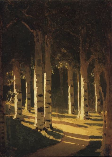 Sunlight In The Park Arkhip Kuindzhi Artwork On Useum