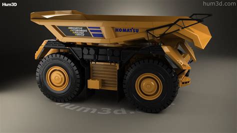 360 View Of Komatsu AHS Dump Truck 2016 3D Model 3DModels Store