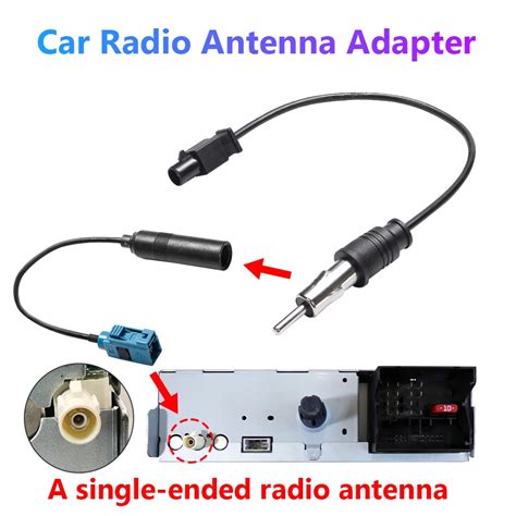 Snrg Car Fm Am Stereo Radio Antenna Antenna Adapter Cable Fakra Female