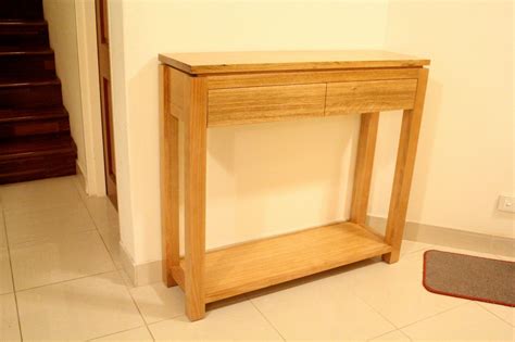 Solid Oak Hall Table Metro Hall Way Console Table Ausfurniture