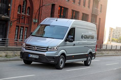 Vw E Crafter Review Volkswagens Large Electric Van Driven Parkers