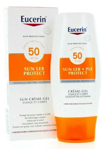 Eucerin Sun Allergy Leb Protection Gel Cream Bsl Spf Ml Oz Ebay