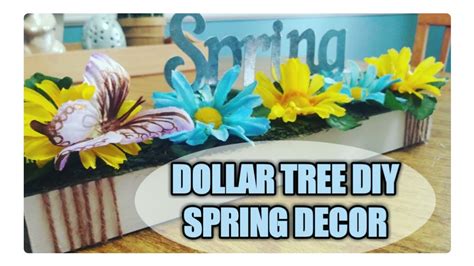 Spring Diy Decor Dollar Tree Youtube