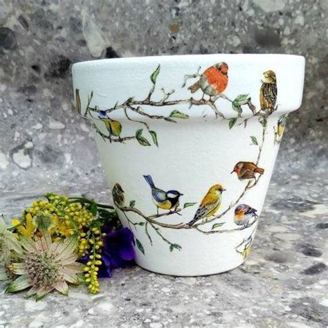 Grandad Plant Pot Father S Day Gift Bird Plant Pot Grandad Birthday