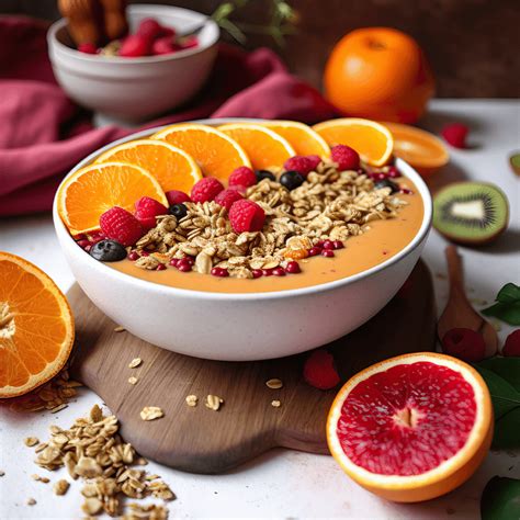 Mandarijn Smoothie Bowl Gezonderecepten Nl