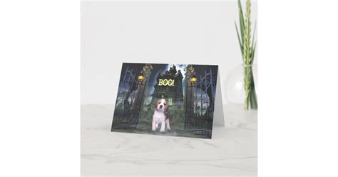 Beagle Halloween Greeting Card | Zazzle